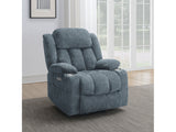 Houston Slate Blue Power Lift Recliner - Ornate Home