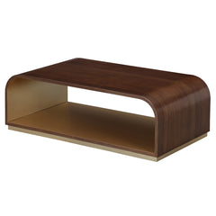 Houston Walnut Cocktail Table - Ornate Home
