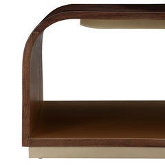 Houston Walnut Cocktail Table - Ornate Home