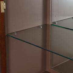 Houston Walnut Display Cabinet - Ornate Home