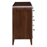 Houston Walnut Dresser - Ornate Home