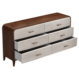 Houston Walnut Dresser - Ornate Home