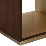 Houston Walnut End Table - Ornate Home