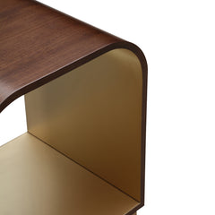Houston Walnut End Table - Ornate Home