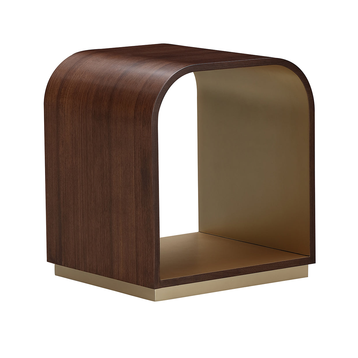 Houston Walnut End Table - Ornate Home