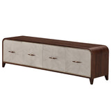 Houston Walnut Media Cabinet - Ornate Home