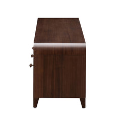 Houston Walnut Media Cabinet - Ornate Home