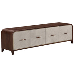 Houston Walnut Media Cabinet - Ornate Home