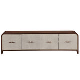 Houston Walnut Media Cabinet - Ornate Home