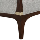 Houston Walnut/Pebble Loveseat - Ornate Home