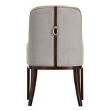 Houston Walnut/Porcini Dining Arm Chair - Ornate Home