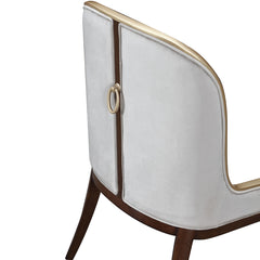 Houston Walnut/Porcini Dining Side Chair (Set of 2) - Ornate Home