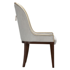 Houston Walnut/Porcini Dining Side Chair (Set of 2) - Ornate Home
