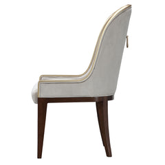 Houston Walnut/Porcini Dining Side Chair (Set of 2) - Ornate Home