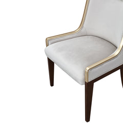Houston Walnut/Porcini Dining Side Chair (Set of 2) - Ornate Home