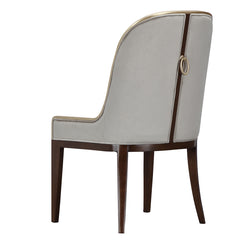 Houston Walnut/Porcini Dining Side Chair (Set of 2) - Ornate Home