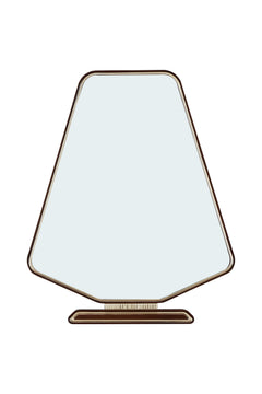 Houston Walnut Vanity Mirror - Ornate Home