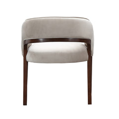Houston Walnut Vanity Table with Mirror & Chair - Ornate Home