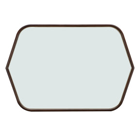 Houston Walnut Wall Mirror - Ornate Home