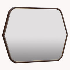 Houston Walnut Wall Mirror - Ornate Home