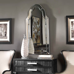 Hovan Frameless Arched Mirror - Ornate Home