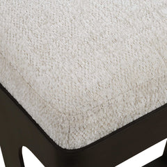 Hover Black/White Iron Counter Stool - Ornate Home