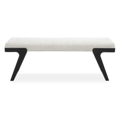 Hover Black/White Modern Bench - Ornate Home