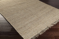 Hovland Hand Woven Natural Jute Rag Rug - Clearance - Ornate Home