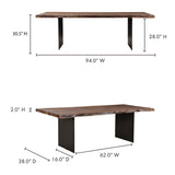 Howell Natural Dining Table - Ornate Home