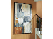 Howford Brown/Black/Gray Wall Art - Ornate Home