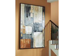 Howford Brown/Black/Gray Wall Art - Ornate Home