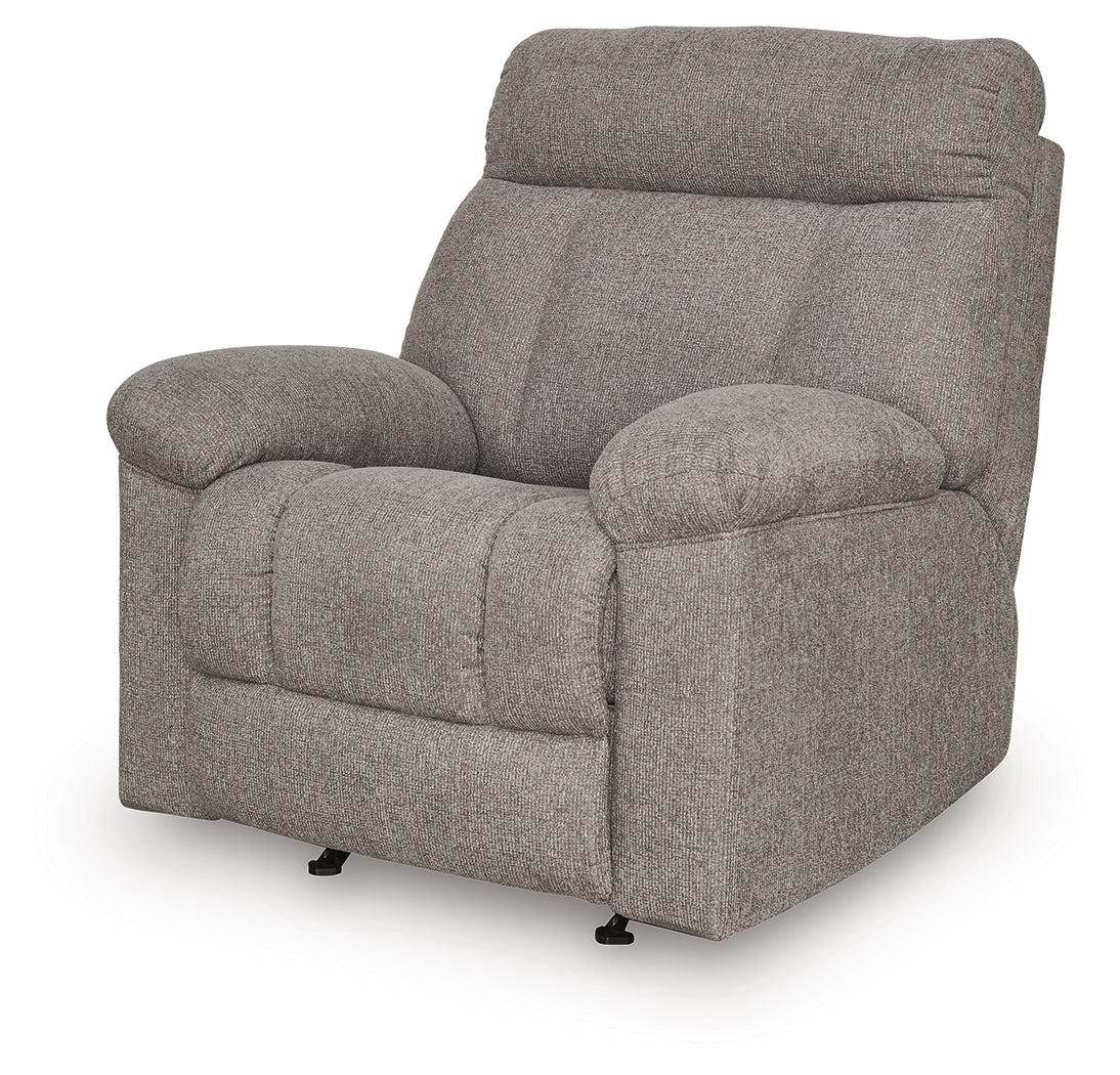Hoyne Park Smoke Recliner (Online Special Price) - Ornate Home