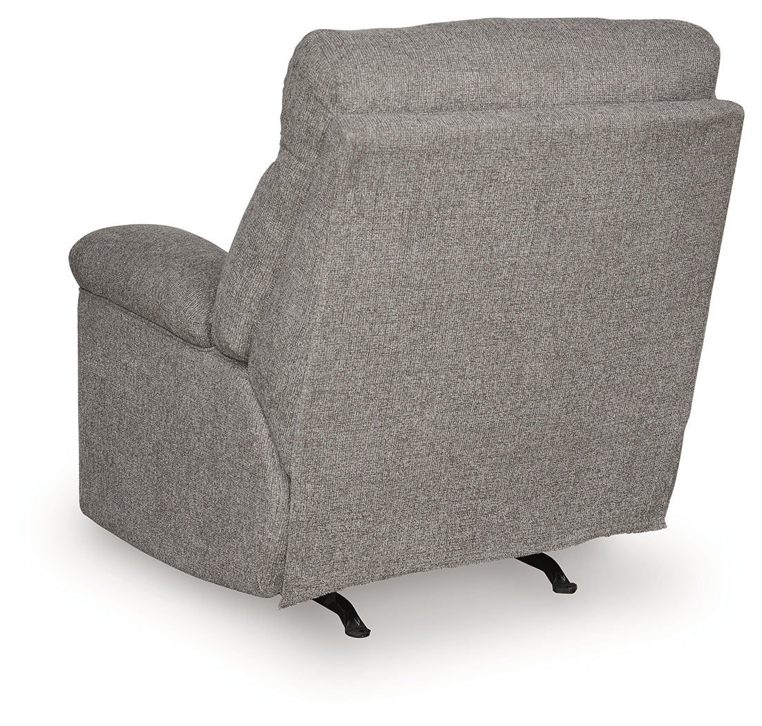 Hoyne Park Smoke Recliner (Online Special Price) - Ornate Home