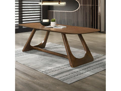 Hoyte Walnut Dining Table - Ornate Home