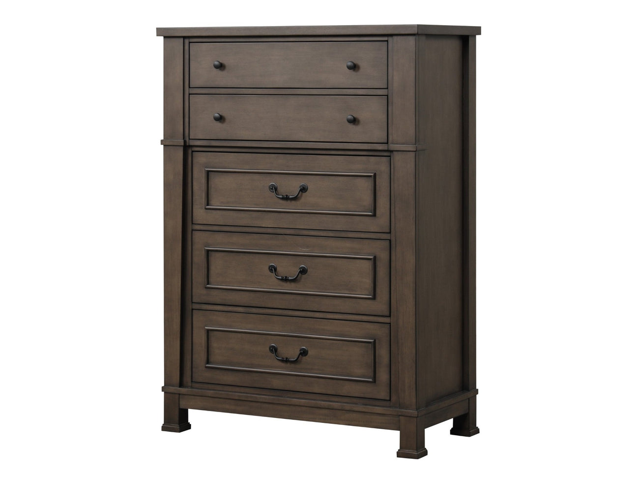 Huddersfield Dark Brown Chest - Ornate Home