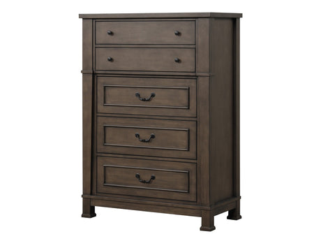 Huddersfield Dark Brown Chest - Ornate Home