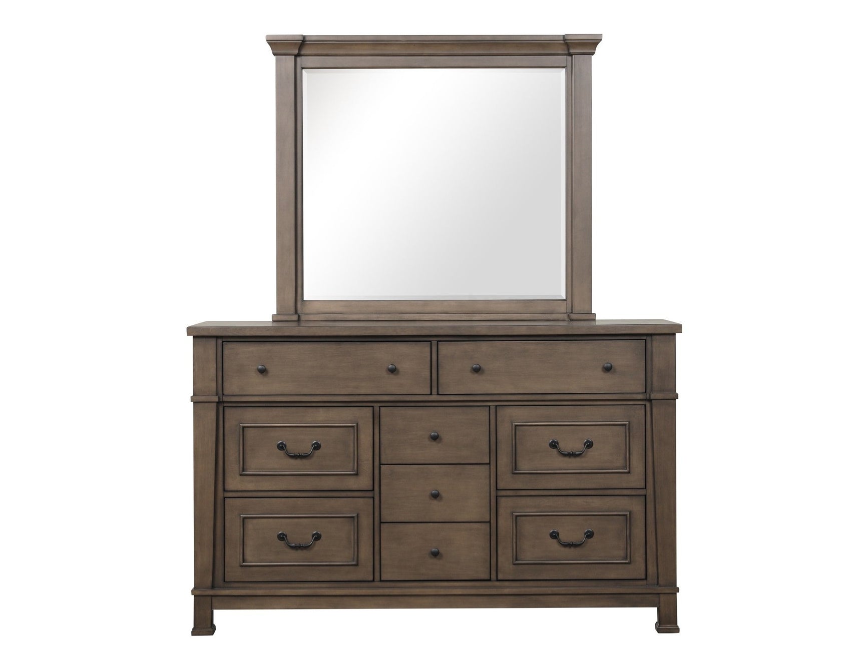 Huddersfield Dark Brown Dresser - Ornate Home