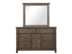 Huddersfield Dark Brown Dresser - Ornate Home
