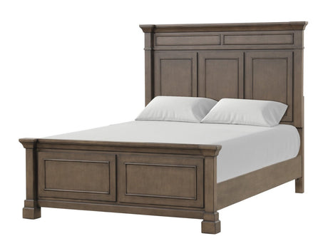 Huddersfield Dark Brown Eastern King Bed - Ornate Home