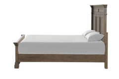 Huddersfield Dark Brown Eastern King Bed - Ornate Home