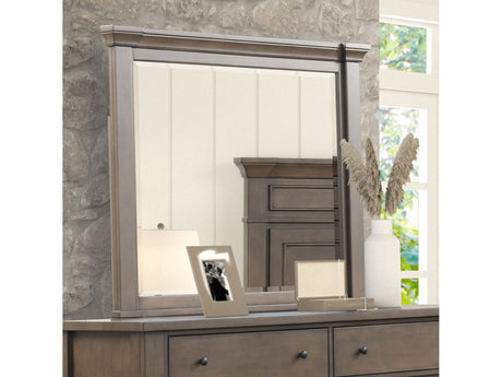 Huddersfield Dark Brown Mirror - Ornate Home