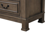 Huddersfield Dark Brown Nightstand - Ornate Home