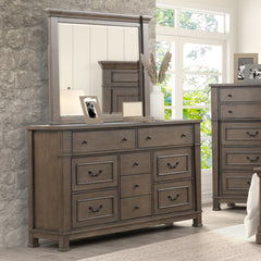 Huddersfield Dark Brown Queen 4 Piece Bedroom Set - Ornate Home