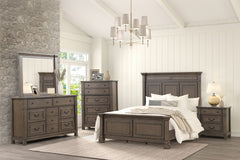 Huddersfield Dark Brown Queen Bed - Ornate Home