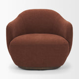 Hudson Burgundy Fabric Upholstered Chair - Ornate Home