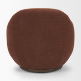 Hudson Burgundy Fabric Upholstered Chair - Ornate Home