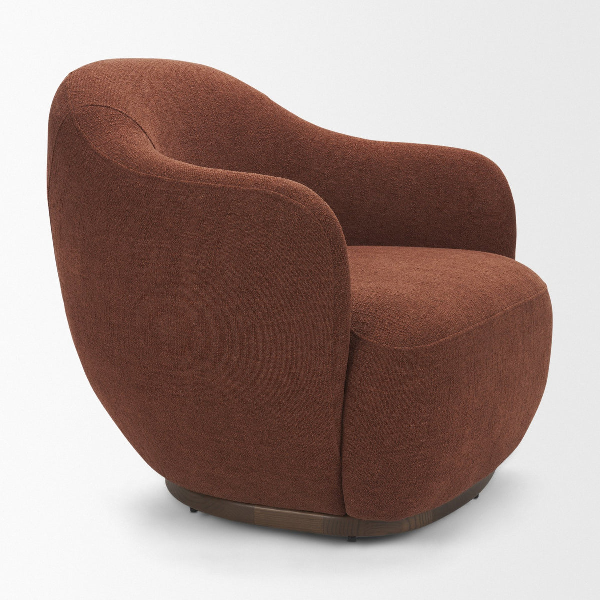 Hudson Burgundy Fabric Upholstered Chair - Ornate Home