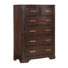Hudson Cherry 4-Piece Queen Bedroom Set - Ornate Home