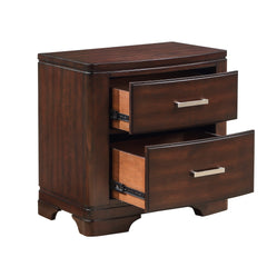 Hudson Cherry 4-Piece Twin Bedroom Set - Ornate Home