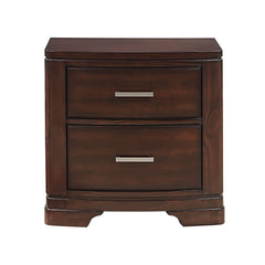 Hudson Cherry 5-Piece Queen Bedroom Set - Ornate Home